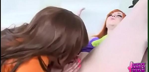  Cosplay Scooby Doo Teens Lesbians Porn